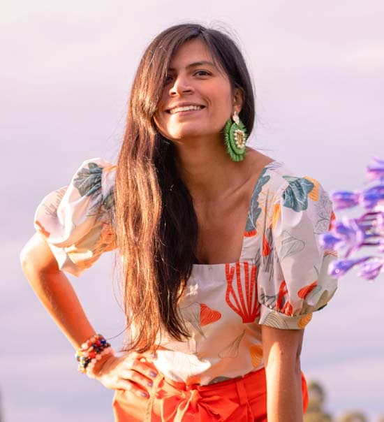 Blusa manga bombacha arrecife