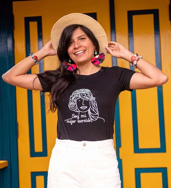 Camiseta negra las Marías