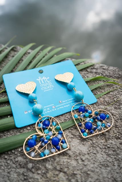 Maxiaretes Corazones Azules
